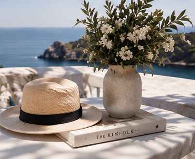 Calm coastal Scandinavian living inspiration