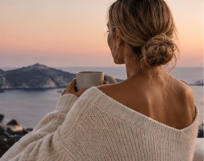 Soft natural textures and calm Scandinavian living inspiration